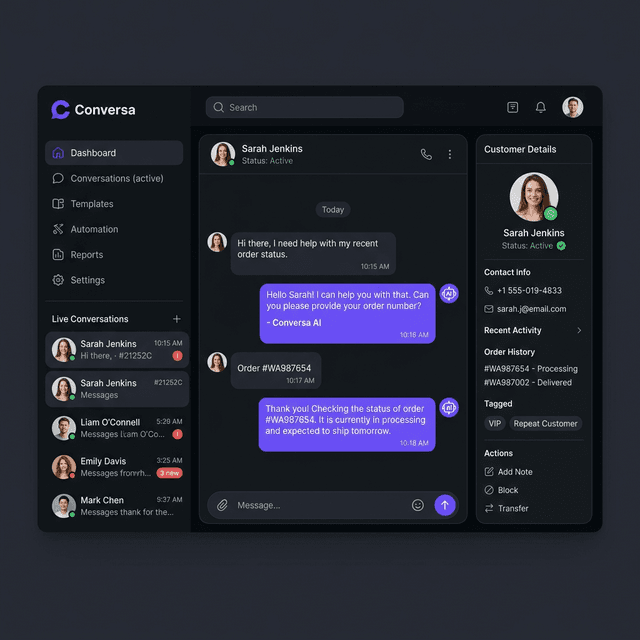 Dashboard Variaty Secretary IA