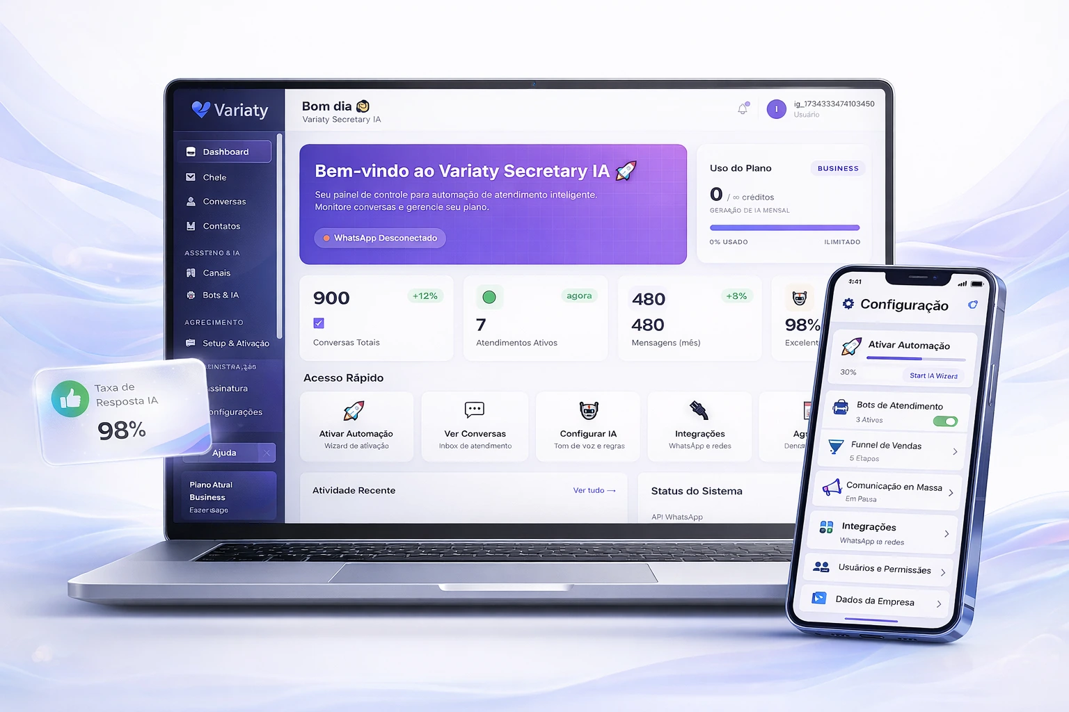 Dashboard Variaty